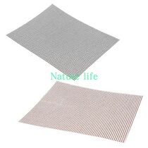2pcs Grill Mesh Mat Teflon Resistant Non-stick BBQ