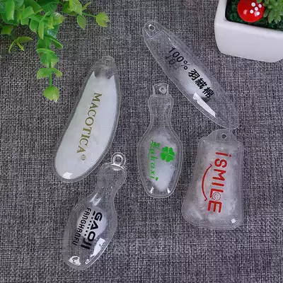 Custom down jacket pvc tag PVC down inflatable standard cotton inflatable bubble sign down ball custom