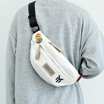 Nyck Co-Branded Trendy Brand Shoulder Bag Chest Bag Men's Crossbody Bag Men's Mobile Phone Waist Bag Women's Sports and Leisure Summer New Style