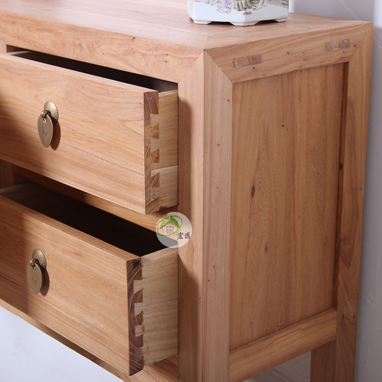 Old Elm Không có sơn Nội thất / Vỏ mới Elm Trung Quốc cho Bàn Tất cả Bàn điều khiển bằng gỗ rắn Đài Loan Bàn cũ Elm / Bắc Kinh - Bàn / Bàn mẫu bàn ghế gỗ tân cổ điển
