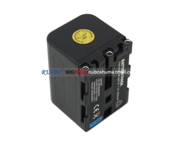 ruibo Naperville tương thích với pin máy ảnh Sony NP-QM71D NP-FM71 QM70 QM91 FM50 - Phụ kiện máy ảnh kỹ thuật số túi đựng máy ảnh vintage