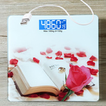  New USB rechargeable electronic weighing scale Household adult health accurate human body scale weight loss weighing device