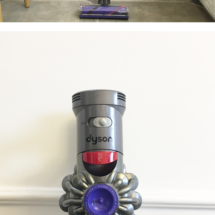 may hut bui oto Phiên bản Mỹ của máy hút bụi Dyson V7 nguyên bản bốn đầu xe gia đình có đầu hút không dây lớn ngoài máy hút bụi cầm tay - Máy hút bụi hút bụi ô tô