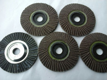 Authentic Niumo Wang hundred blade flower impeller angle grinder sandpaper grinding sheet 320 mesh 80 mesh 400 mesh