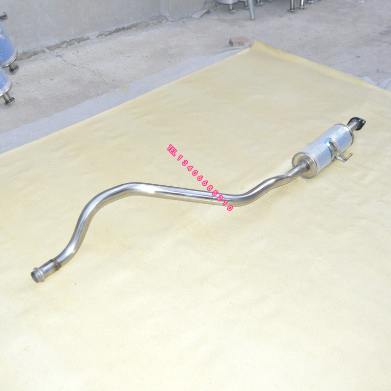Adapted 09 10 10 years Beijing Hyundai I30 exhaust pipe midsection tail section car 409 steel silencers