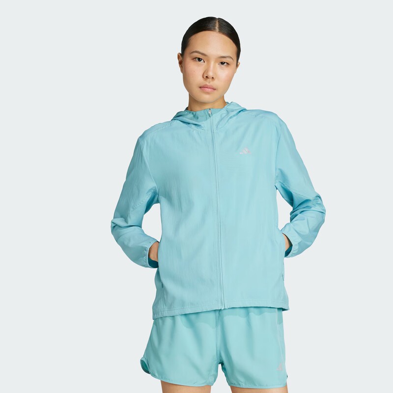 Adidas Women's Jacket Autumn New Running Fitness Sportswear Hooded Windproof Casual Jacket Jm5745 Adidas Women's Jacket Autumn New Running Fitness Sportswear Hooded Windproof Casual Jacket Jm5745