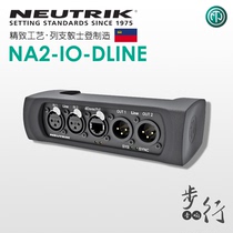 NEUTRIK dante audio network I O analog signal NA2-IO-DLINE interface box