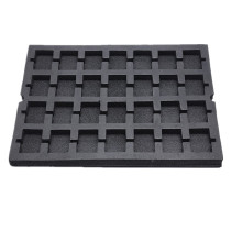 Electronic foamed polyethylene ixpe foam tea lining model punchable black 5mm factory direct supply
