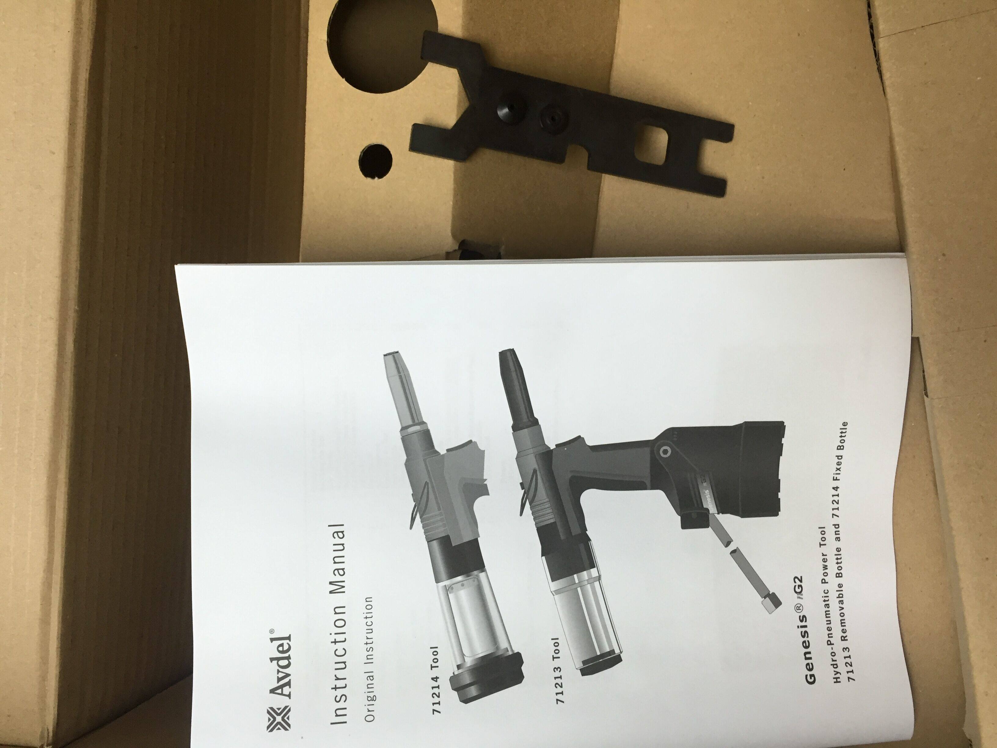 British AVDEL NG2 XT2 NG2 Discontinued XT2 instead of hydraulic pneumatic riveting gun riveting gun