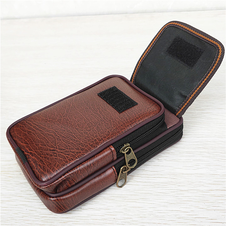 6 inch ba túi điện thoại túi đeo chéo nam đeo chéo nhiều chức năng treo thắt lưng bao da phổ dụng ví điện thoại di động túi đựng điện thoại juno