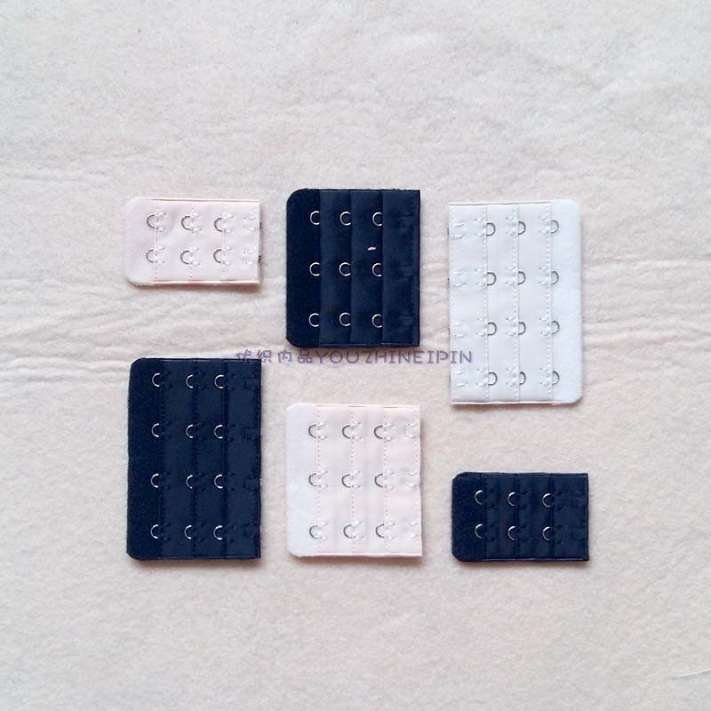 Bra 4-row 3-row 2-row accessories buckle with buckle back button