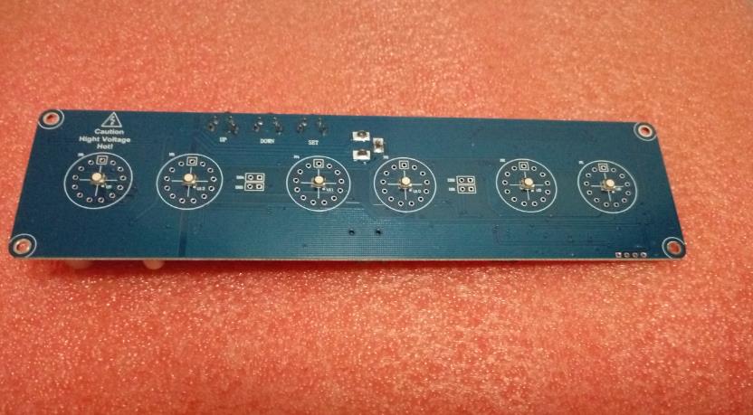 DIY in14 Nixie Tube shell/&PCBA kit digital LED clock beautiful gift,No tubes