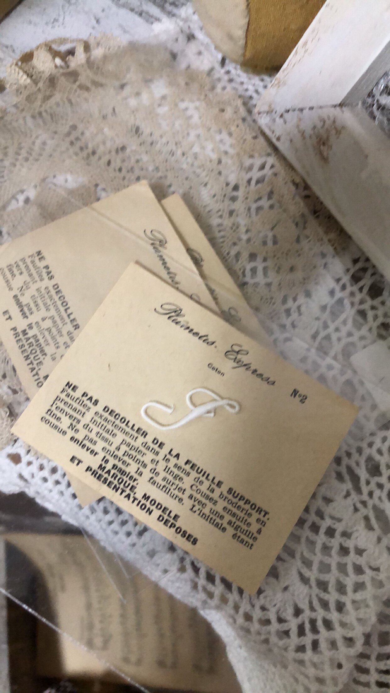 Antique letter embroidery-Taobao