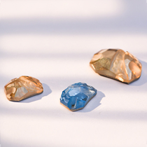 Shun Feng Spot Import Shi Family transparent Austria Crystal 3257 Alien drilling surface 19 27mm Beads Diy Accessories