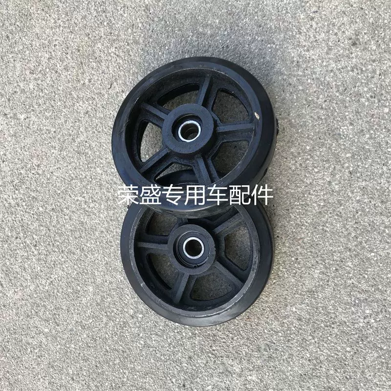 Trailer with accessories, ambulance, wheel