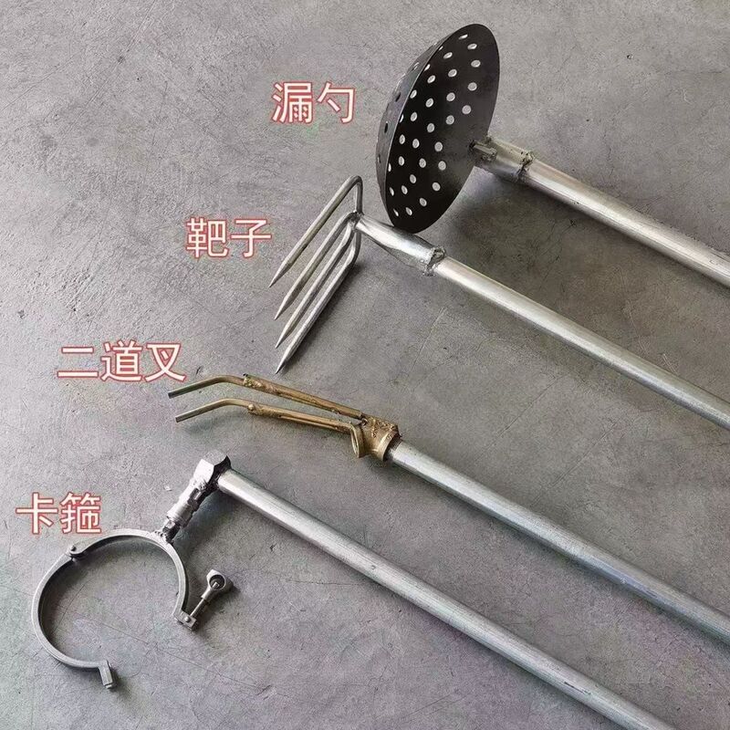 Cleaning Sewer Suction Truck, Two-Way Fork for Unclogging Drains, Water Rat Unclogging Nozzle, Professional Feces Removal Tool Cleaning Sewer Suction Truck, Two-Way Fork for Unclogging Drains, Water Rat Unclogging Nozzle, Professional Feces Removal Tool