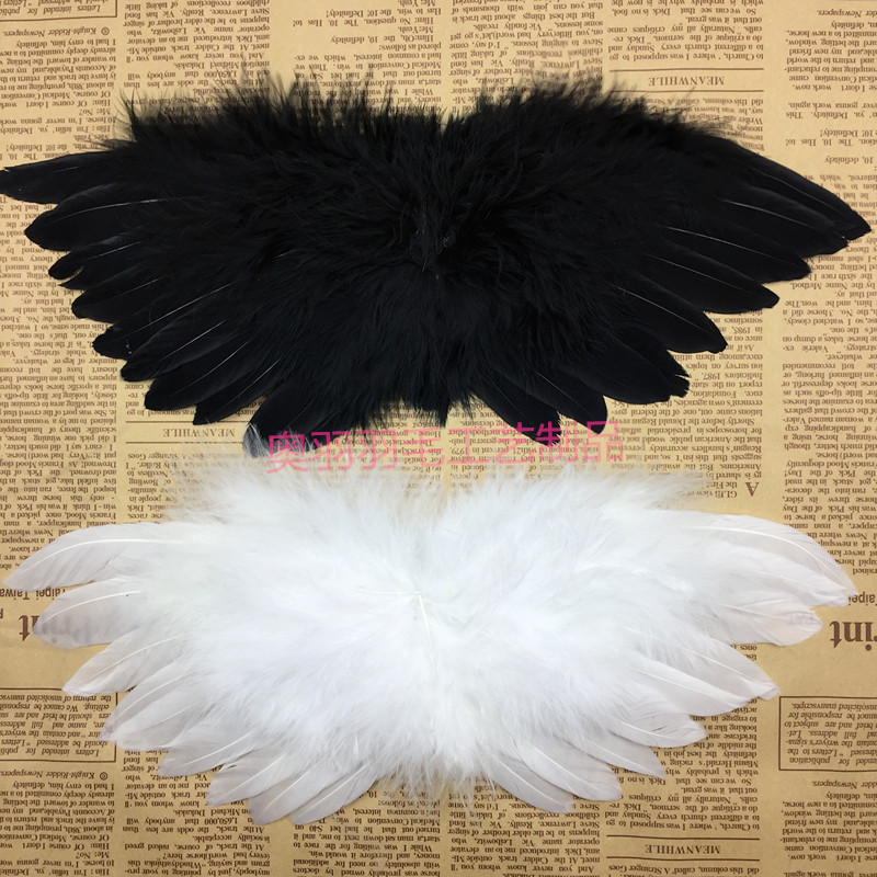Mini Angel Wings Feather Wings Small Wings White Cosplay Props Baby Shooting Props