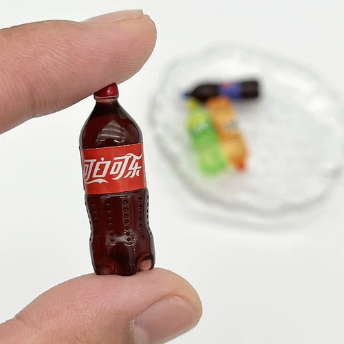 Реалистичный кремовый брелок, круглосуточный магазин, аксессуар, бутылка, кола, «сделай сам»