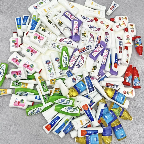 Маленький реалистичный кремовый круглосуточный магазин, аксессуар, кукольный домик ручной работы с аксессуарами, «сделай сам»