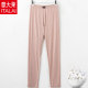 Italy Lai autumn trousers for women, modal thin leggings, high waisted underpants, single piece elastic warm pants 9798