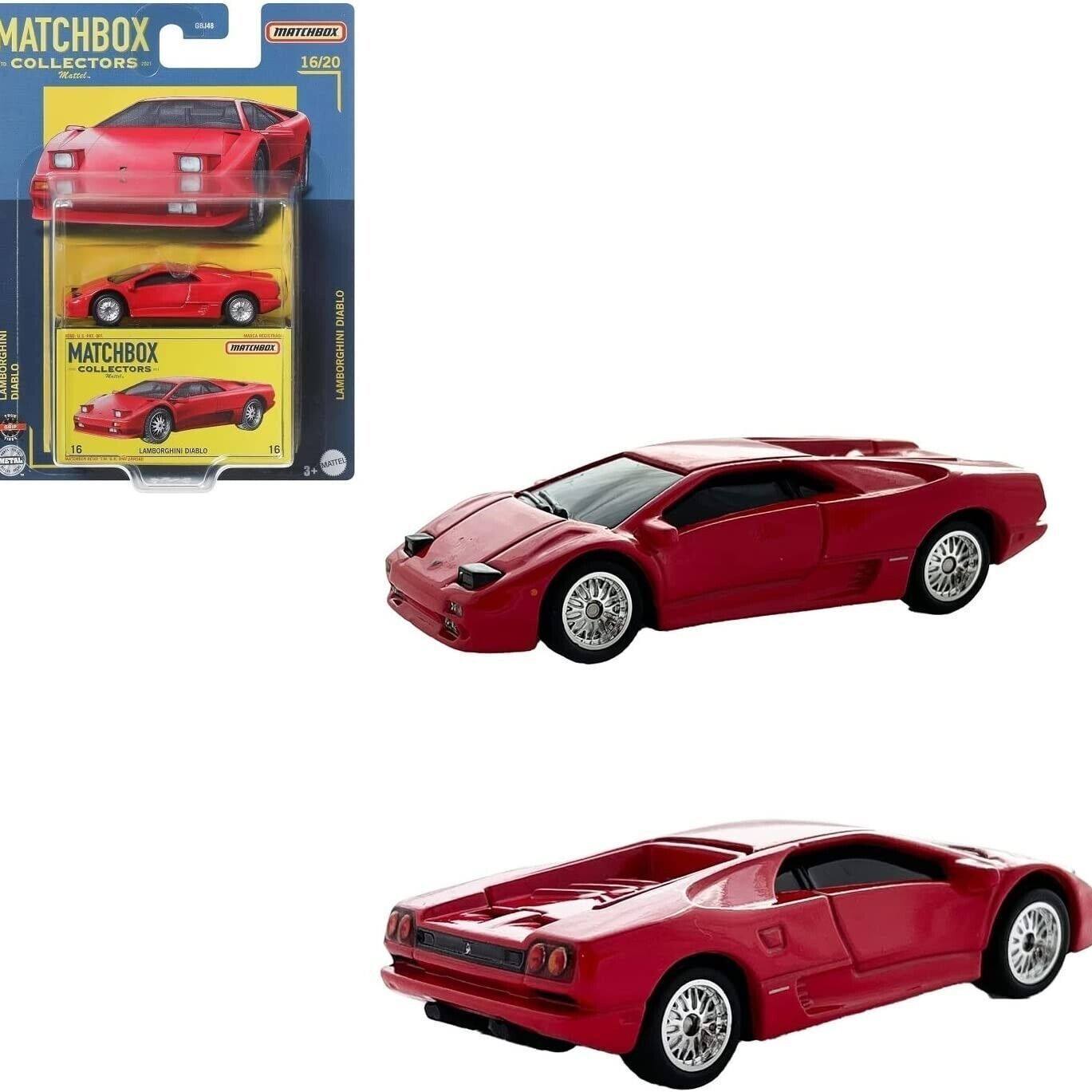 Matchbox 1:64 honda mr2 w20 Lamborghini diablo Ford bronco GT40