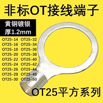 OT25-6 8 10 12 14 16 18 50 copper wire nose Cold pressed terminal block round bare end head