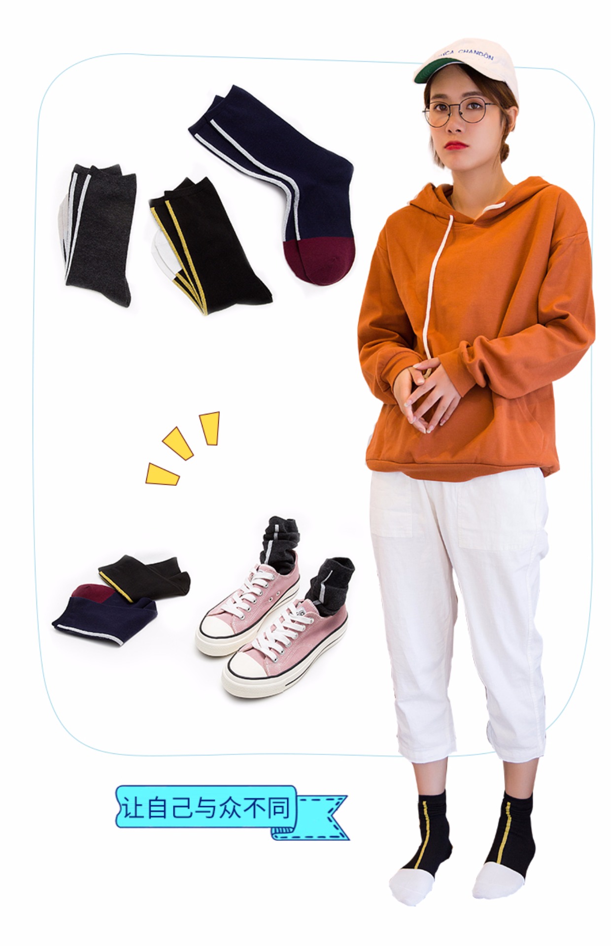 Cậu bé lớn Nhật Bản tuổi teen vớ dài dành cho nữ trưởng thành cotton ống thủy triều vớ Hàn Quốc vớ vớ mùa thu và mùa đông vớ sàn mỏng