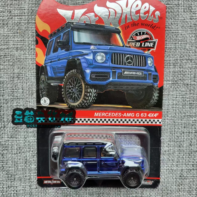 Hot Wheels Rlc Red Line Mercedes-Benz Amg G63 Off-Road Vehicle Electroplated Blue