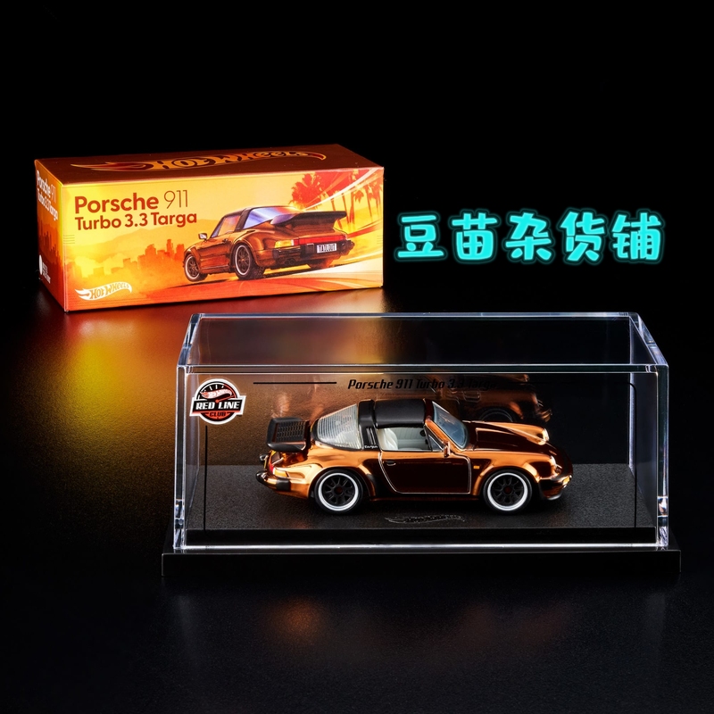 Hot Wheels Rlc Porsche Porsche 911 Targa Turbo Gold-Plated 1/64