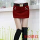 Quần len mới 2018 thu đông của phụ nữ Phiên bản Hàn Quốc của quần short len ​​tự phối quần mùa đông túi đeo hông quần