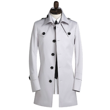 Осенний тонкий плащ для отдыха, куртка, в корейском стиле, облегающий крой, длина миди