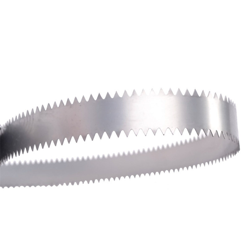 Double-sided tooth saw blade helical cutting flower mud rock wool back and forth cutting i machine two-sided toothed saw blade triangular teeth custom