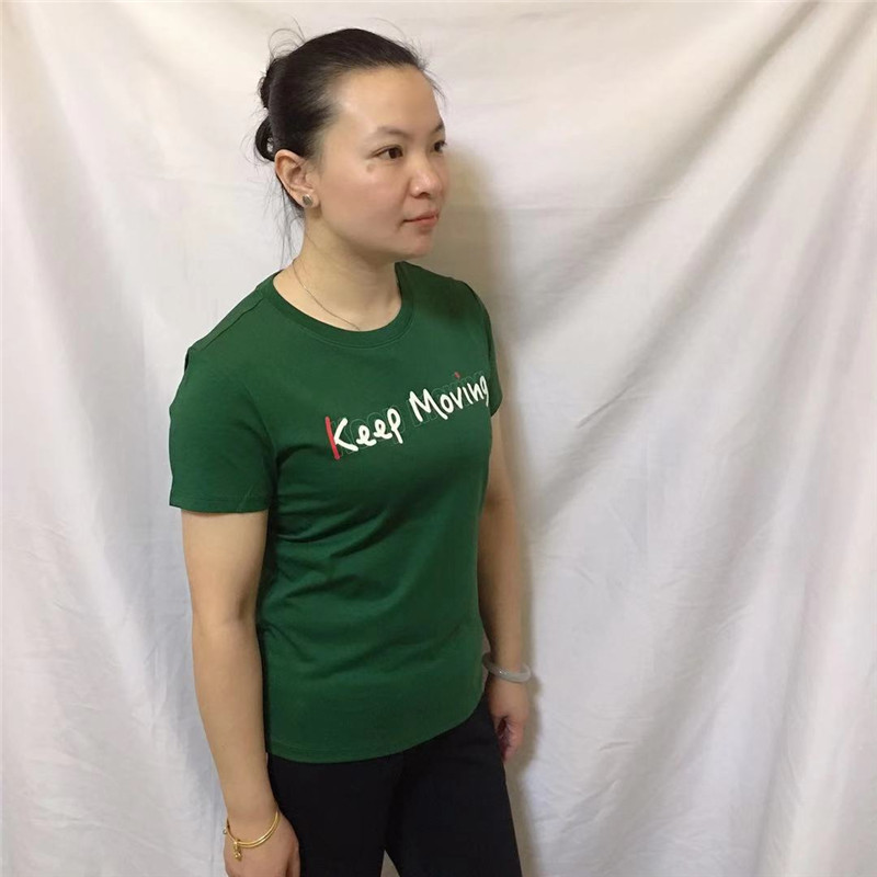 Áo thun thể thao tay ngắn ZBY Anta nữ 2019 hè mới cotton giản dị T phần áo thun cotton thoáng khí 16927151 - Áo phông thể thao áo thun lining