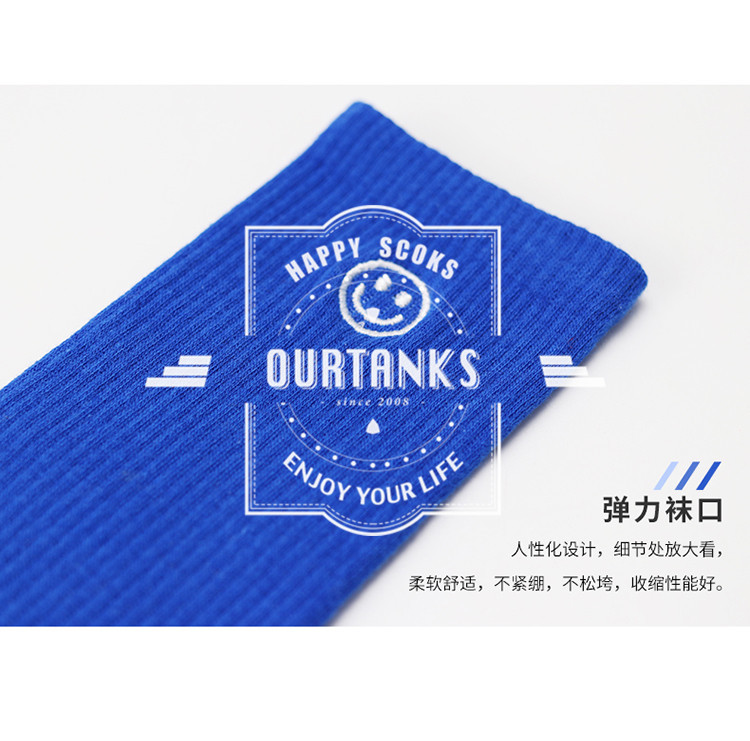 Vớ nữ vớ cotton ống cotton thêu thêu khử mùi thoáng khí thấm hút mồ hôi cotton vớ nam vớ nam mùa xuân và mùa thu tất nữ cổ ngắn
