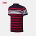 Loạt thời trang thể thao nam Li Ning ngắn tay áo sơ mi polo ve áo 2018 cotton mới APLN285-1 - Áo polo thể thao