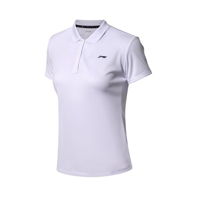 Li Ning Women Series Series Đào tạo áo thun ngắn tay áo thun Lapel Casual Top 2018 hè APLN004 - Áo polo thể thao áo polo nữ uniqlo