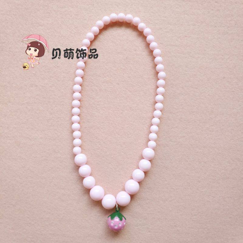 New Korean version Children's necklace KT cat bell Bell Styling Pendant Baby Girl Assembly Accessories Girl Holiday Gifts