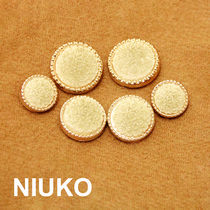 NIUKO clothing accessories retro flower clothes buckle plastic resin button DIY button clothing accessories monopoly