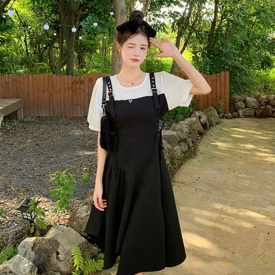 taobao agent Summer small set, design girls dress, plus size, trend of season, bright catchy style