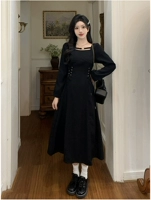 Черный лонгслив