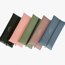 Minimalist creative pen bag female high school student male and female pencil bag college student small frescoed cute pencil case cashier bag