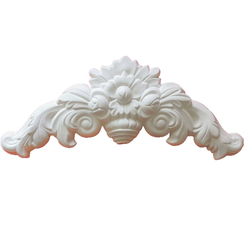 Гипс -угловой цветок цветочниц европейской стиль в стиле в форме гостиной