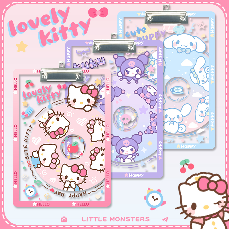 Kitty Clipboard Writing Board A4 Pad Board for Elementary School Students, File Clipboard for Drawing and Writing, Cute Drawing Clipboard Kitty Clipboard Writing Board A4 Pad Board for Elementary School Students, File Clipboard for Drawing and Writing, Cute Drawing Clipboard