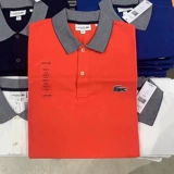 Lacoste, повседневная хлопковая модная летняя футболка polo, короткий рукав