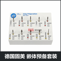 Dental Materials German Gumei Traditional Inlay Preparation Set 10 REF4261 