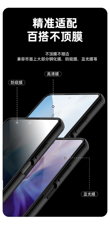 Slim Fit Silicone TPU Note 12, Note 12 Pro, Note 12 Pro+ Phone Case