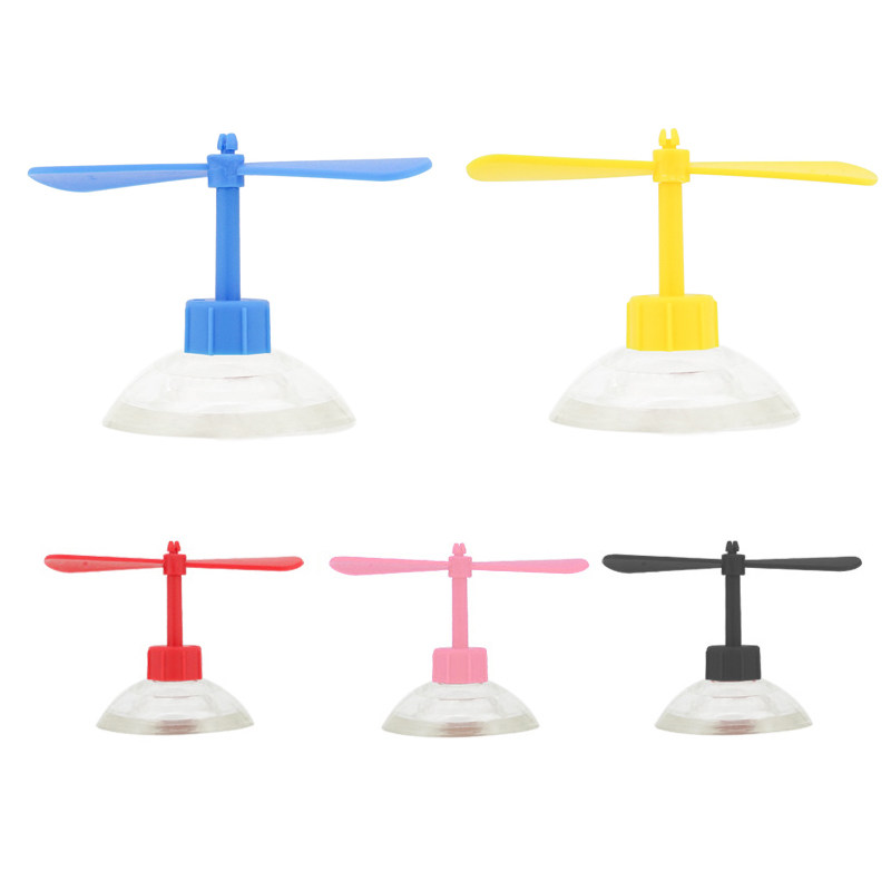 Cute Bamboo Dragonfly Safety Helmet Hat Suction Cup Locomotive Decoration Windmill Electric Car Small Fan Safety Helmet