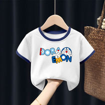 2022 Summer Clothing Children Short Sleeve T-shirt Baby Half Sleeve Girl T-Shirt Boy Short Sleeve Boy Clothing Baby Pure Cotton Short Sleeve