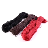 Высококлассный вощеный ткань для полировки ручной работы, кофейная красная черная лента