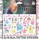 Cartoon anime nhân vật đồ chơi hình xăm sticker em bé hình xăm sticker cơ thể trẻ em vẽ hình xăm đồ chơi - Đồ chơi giáo dục sớm / robot